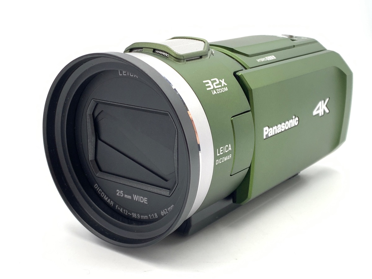 中古】パナソニック デジタル4Kビデオカメラ HC-VX2M-G フォレスト