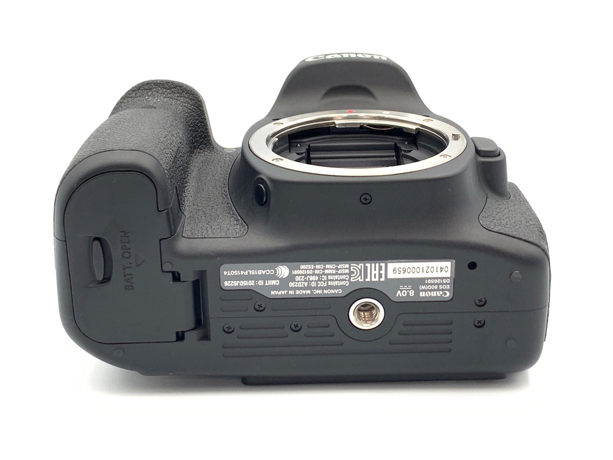 中古】キヤノン EOS 80D ボディ｜｜カメラのキタムラネットショップ