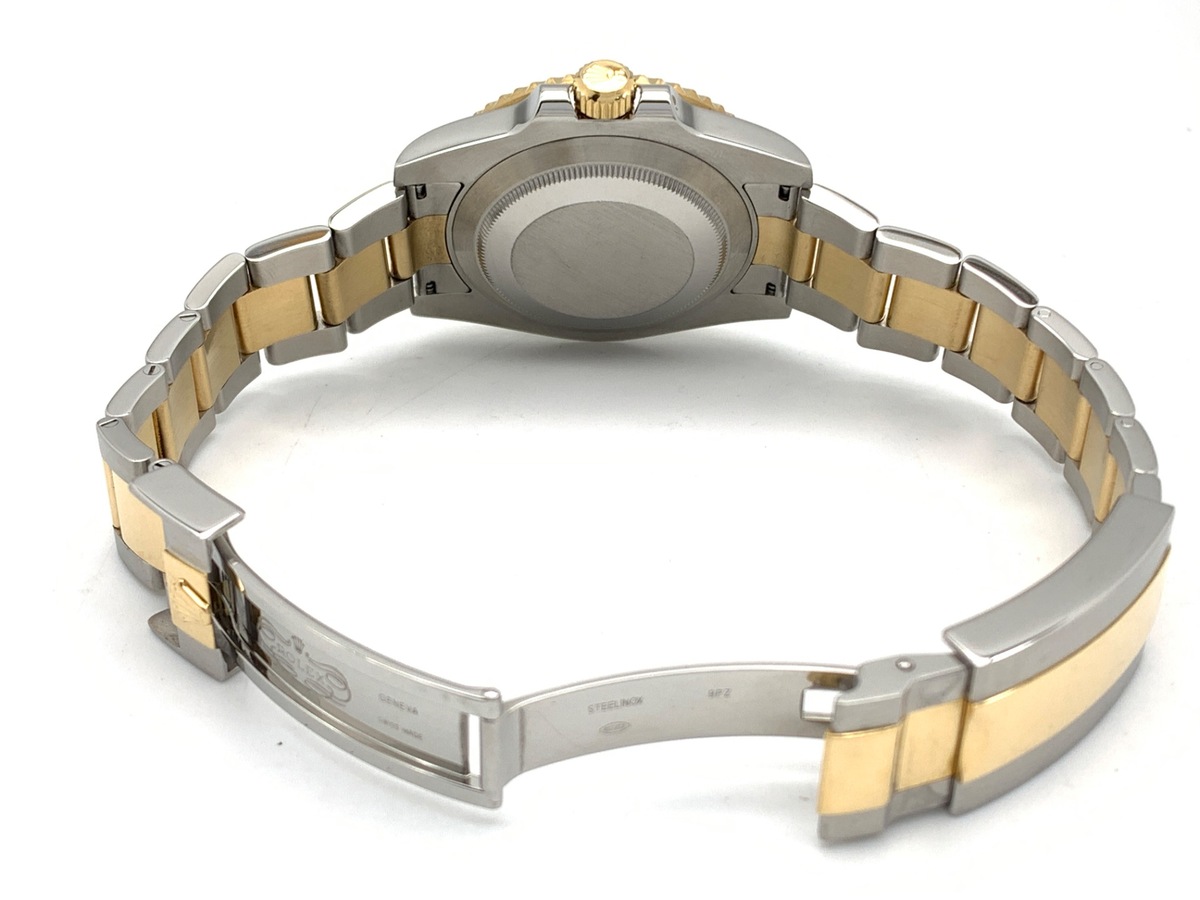 ロレックス(ROLEX) サブマリーナー デイト ブラック 116613GLN ステンレススティール/イエローゴールド ツヤなし