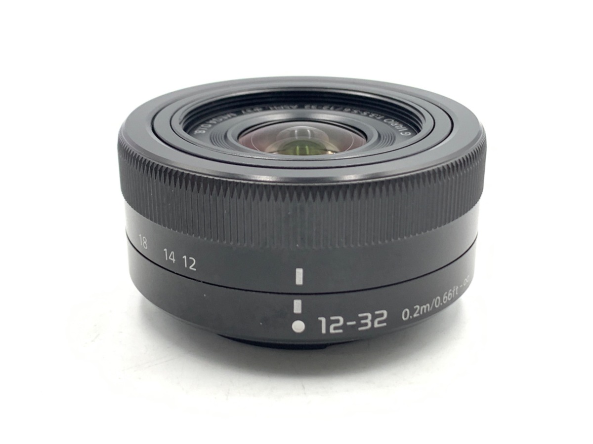 【美品・未使用品】Panasonic　LUMIX G VARIO 12-32mm LUMIX G VARIO 12-32mm/F3.5-5.6 ASPH./MEGA O.I.S. H-FS12032-K