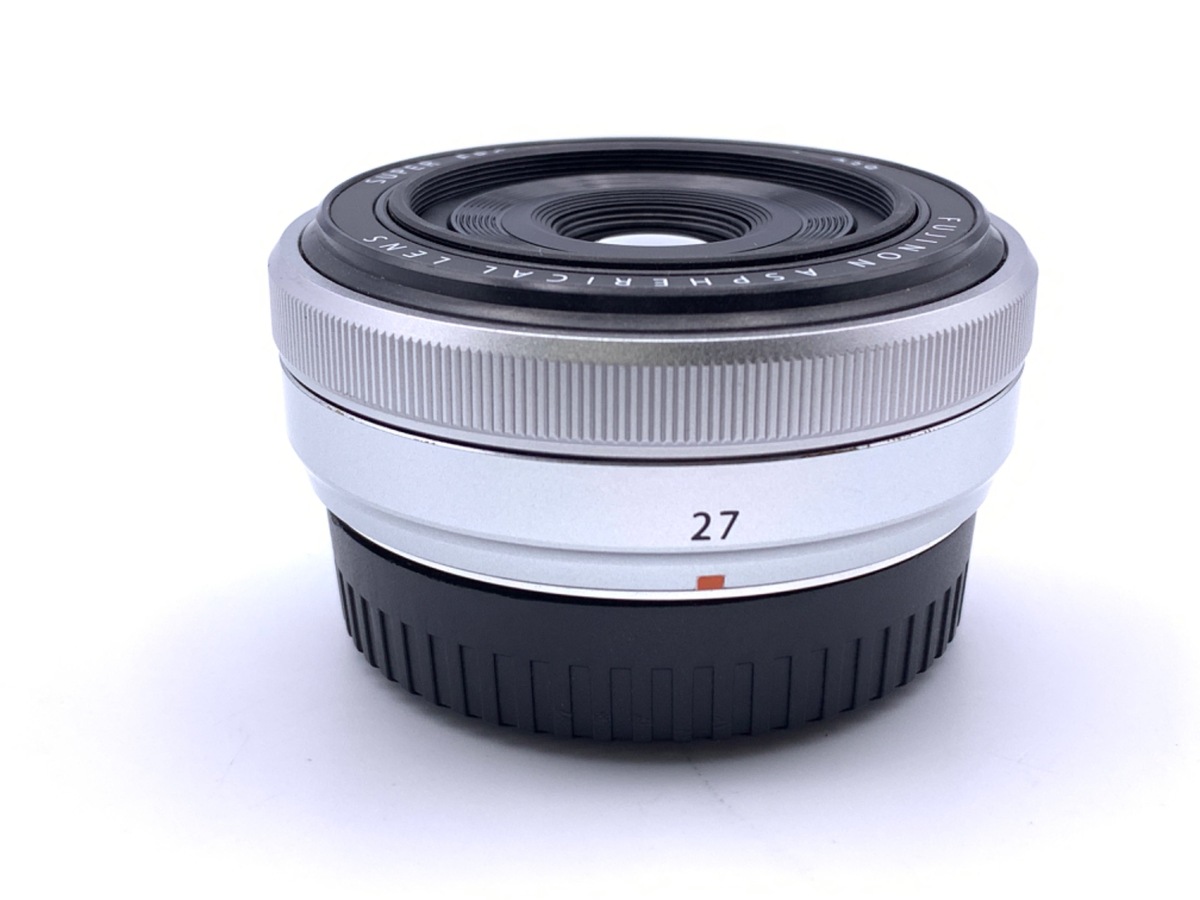 中古：AB(良品)】フジフイルム XF27mm F2.8 シルバー