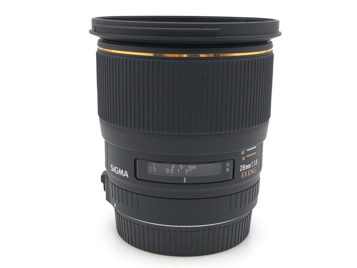 【中古】SIGMA シグマ AF 28mm f/1.8 EX DG ニコン用 シグマ28mm F1.8 ニコン用広角レンズ新登場