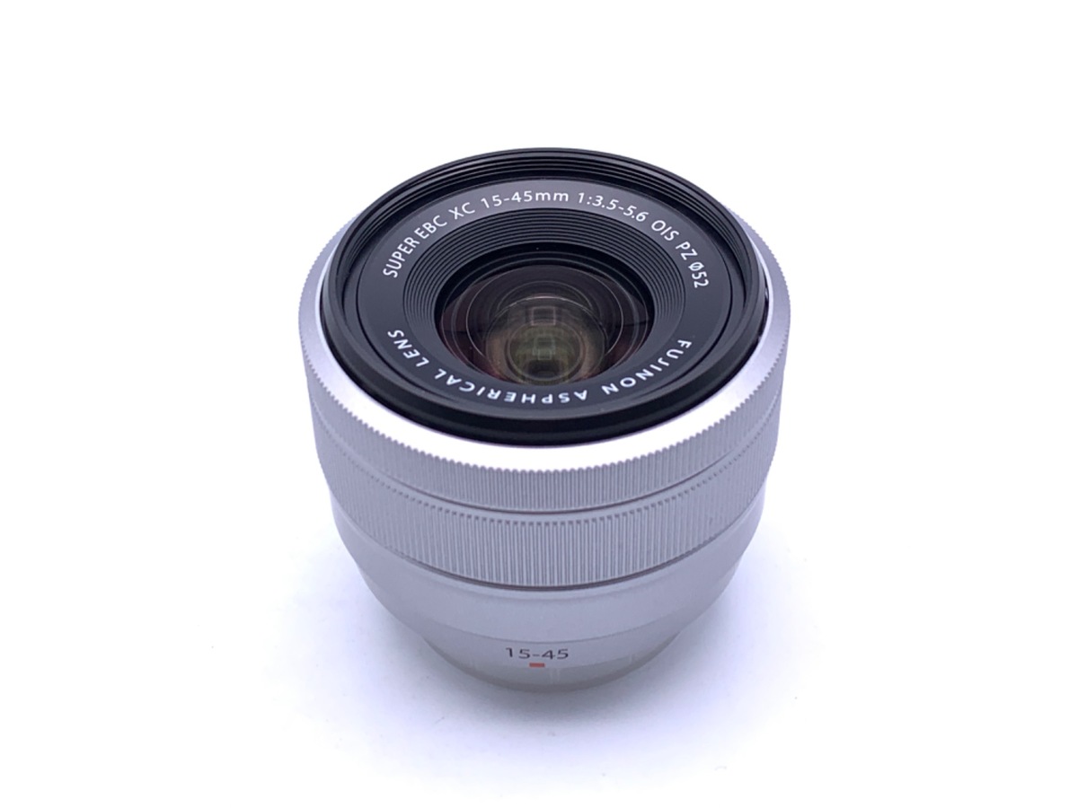 中古：B(並品)】フジフイルム XC15-45mm F3.5-5.6 OIS PZ シルバー 