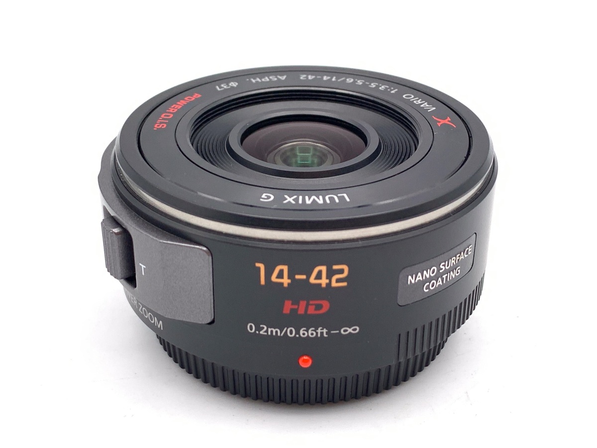 �p�i�\�j�b�N LUMIX G X VARIO PZ 14-42mm/F3.5-5.6 POWER O.I.S. [H-PS14042] �u���b�N