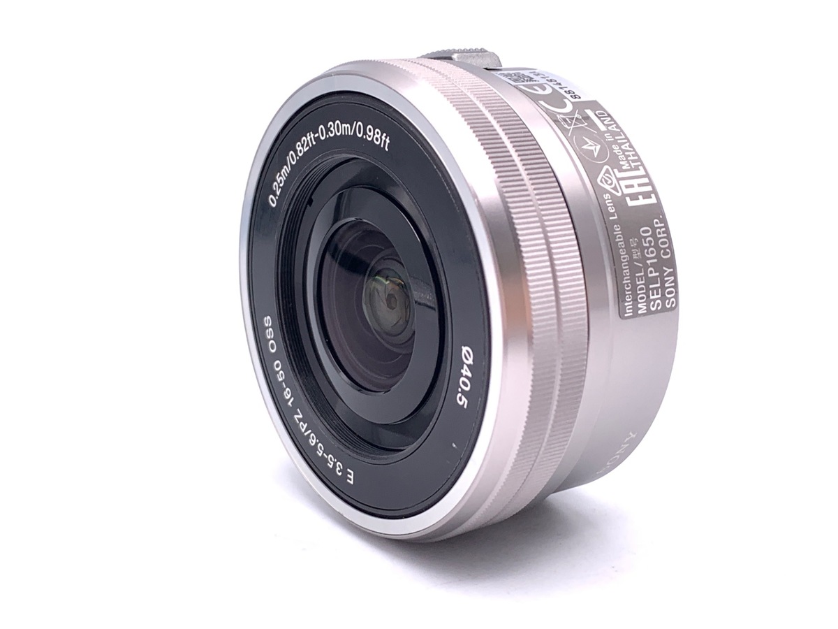 中古】ソニー E PZ 16-50mm F3.5-5.6 OSS シルバー [SELP1650