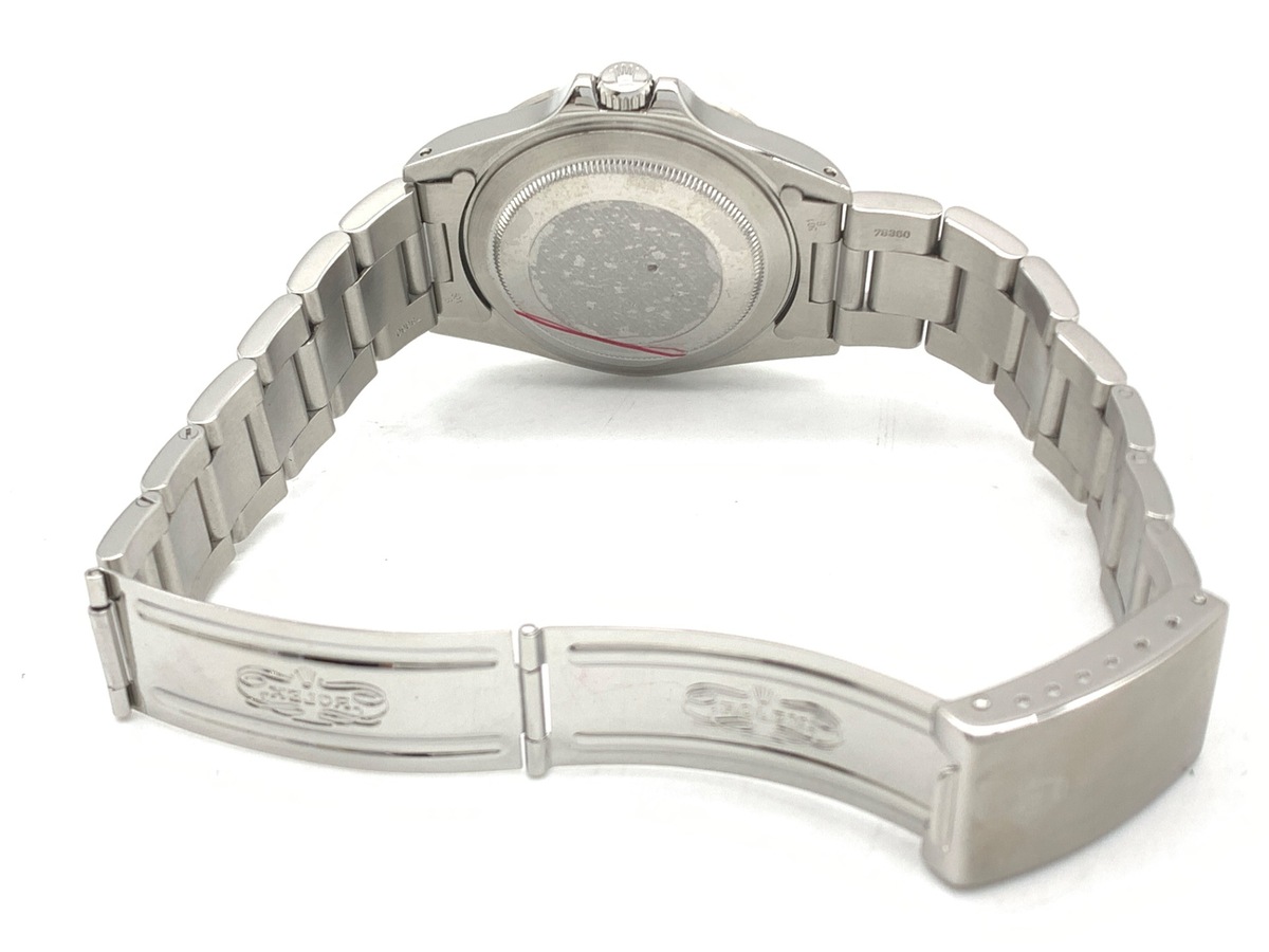 ロレックス(ROLEX) エクスプローラーII ブラック 16570 ステンレススティール シングルバッグル トリチウム
