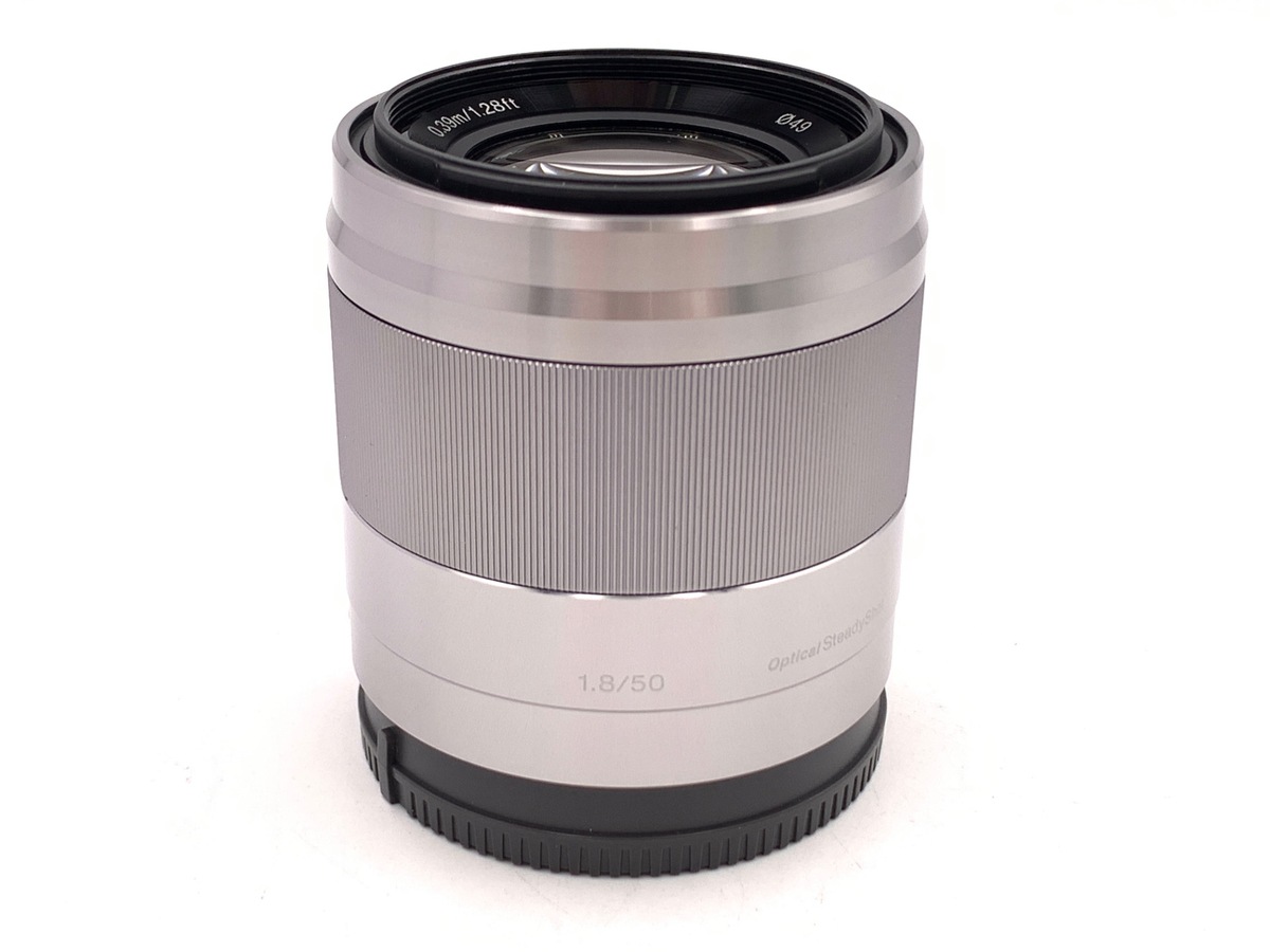 中古】ソニー E 50mm F1.8 OSS [SEL50F18S] シルバー｜｜カメラの
