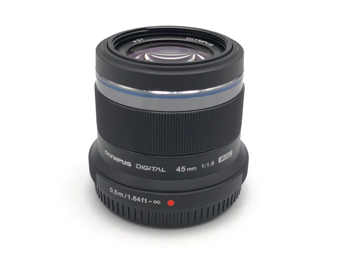 中古】オリンパス M.ZUIKO DIGITAL 45mm F1.8 ブラック 在庫一覧