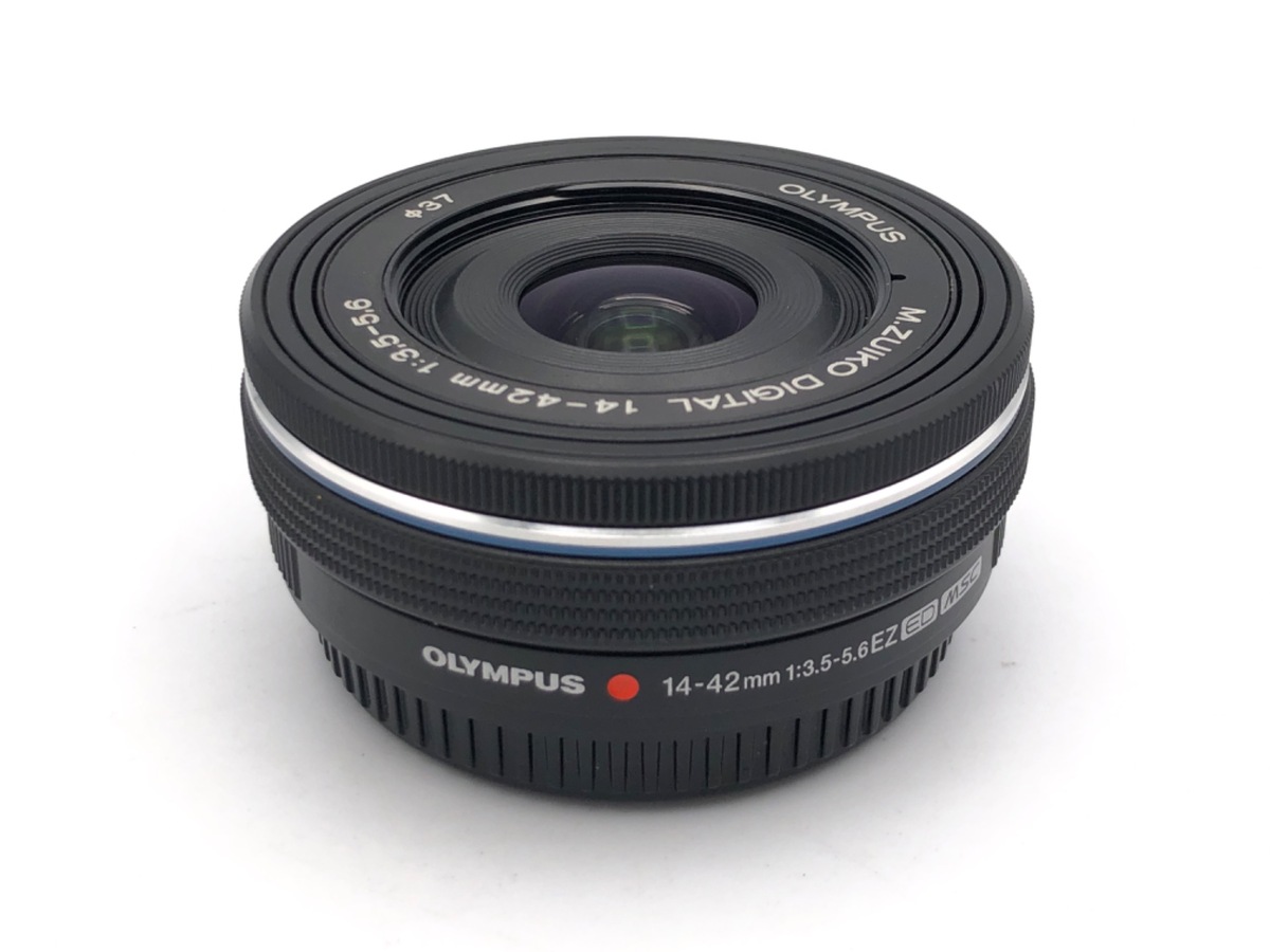 中古】オリンパス M.ZUIKO DIGITAL ED 14-42mm F3.5-5.6 EZ ブラック