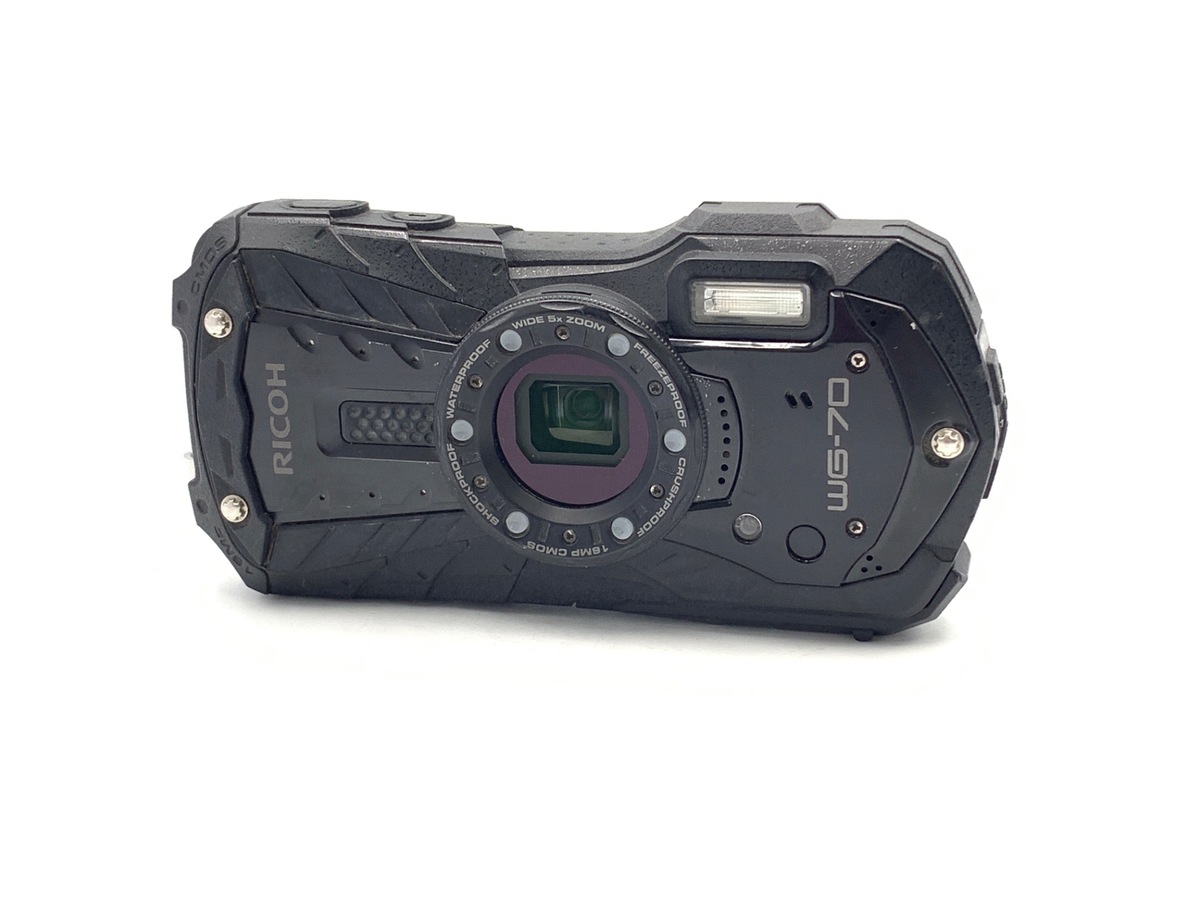 中古：B(並品)】リコー WG-70 ブラック | 2449350025604