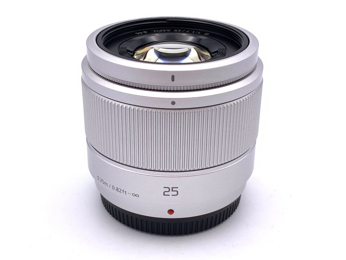 LUMIX G 25mm/F1.7 ASPH. H-H025-S [シルバー] 中古価格比較 - 価格.com