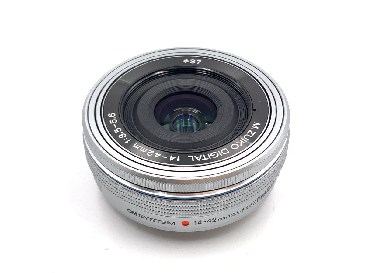 中古】オリンパス M.ZUIKO DIGITAL ED 14-42mm F3.5-5.6 EZ シルバー