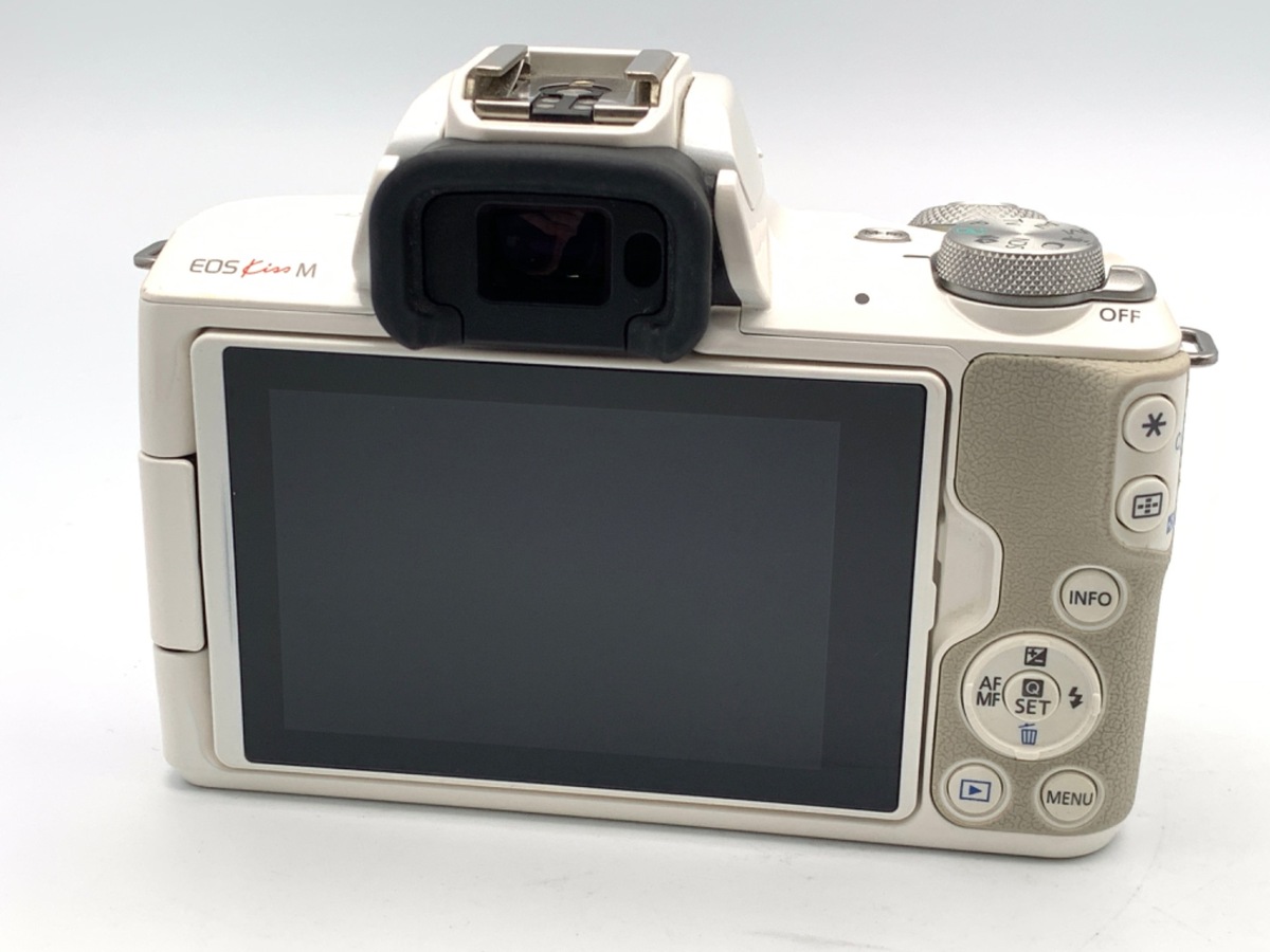 中古：B(並品)】キヤノン EOS Kiss M ボディ ホワイト | 2449360018214