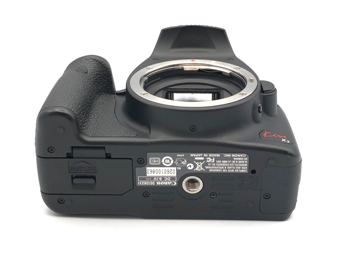 中古：B(並品)】キヤノン EOS Kiss X3 ボディ | 2449360020316