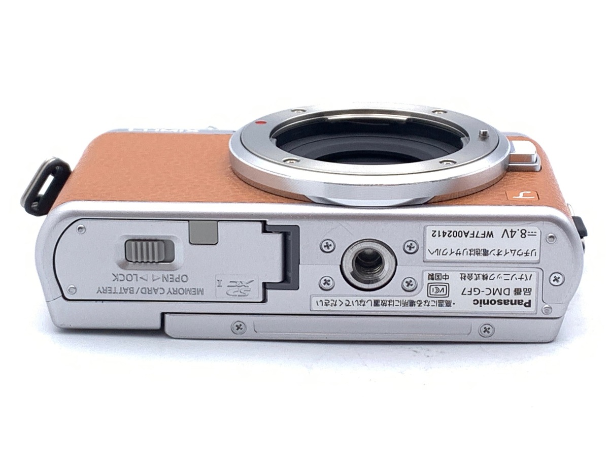 中古：B(並品)】パナソニック DMC-GF7 ボディ ブラウン | 2449360024796