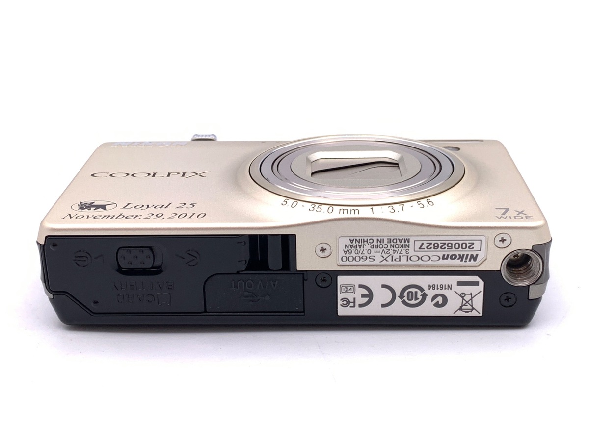 中古：A(美品)】ニコン COOLPIX S6000 シャンパンシルバー | 2449360026776