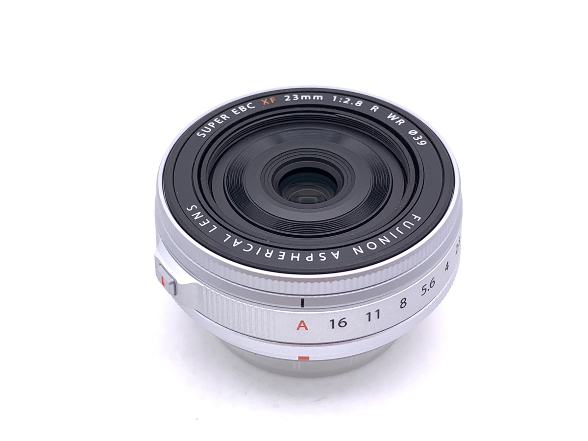 FUJIFILM XF23mm f2.8 WR シルバー 美品 パンケーキレンズ フジノン