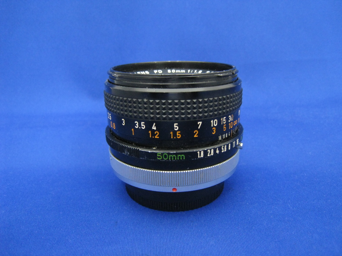 Canon NFD 50mm/f1.8 レンズ(ジャンク品) レンズ キヤノン