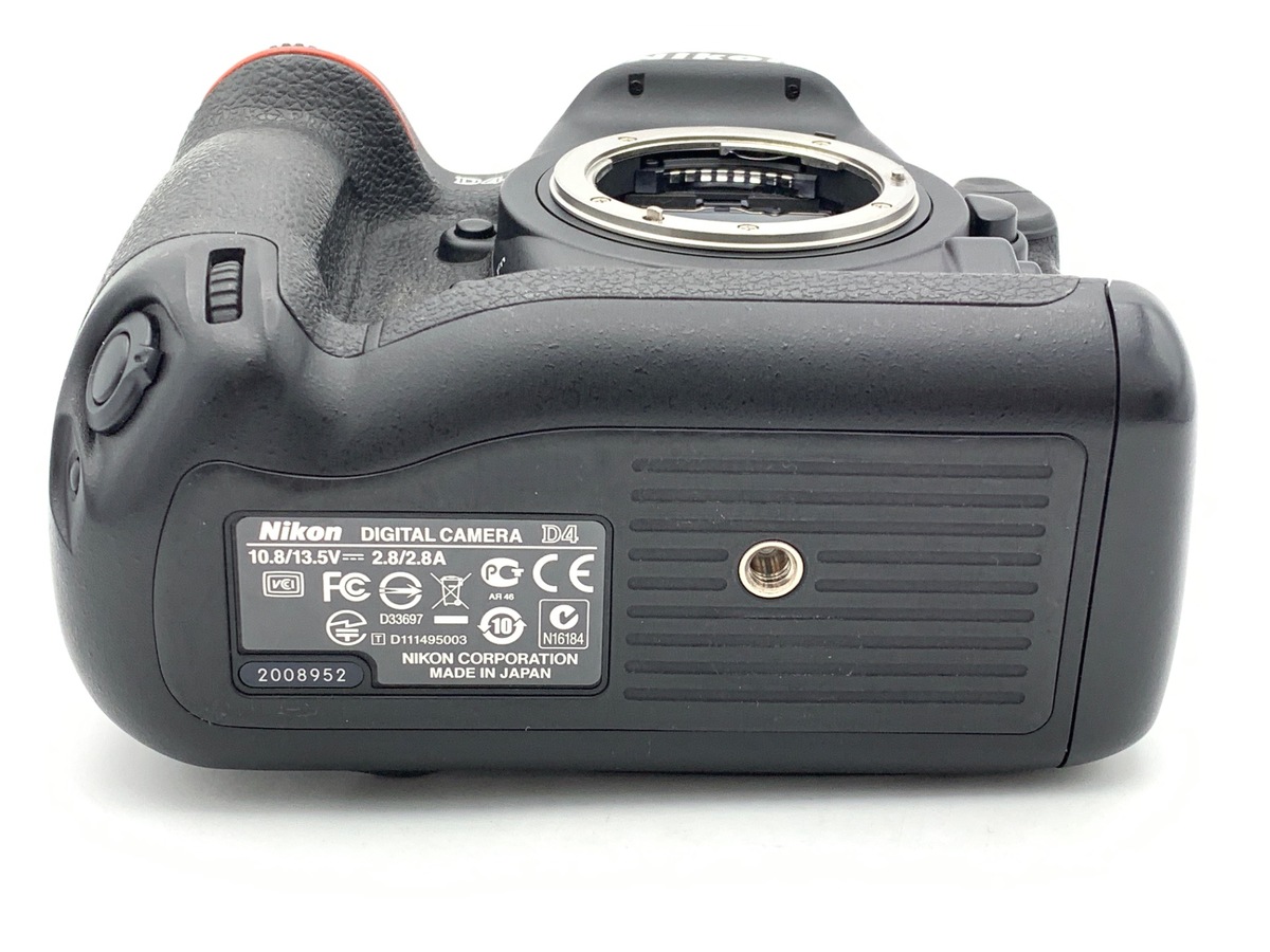中古】ニコン D4 ボディ｜｜カメラのキタムラネットショップ