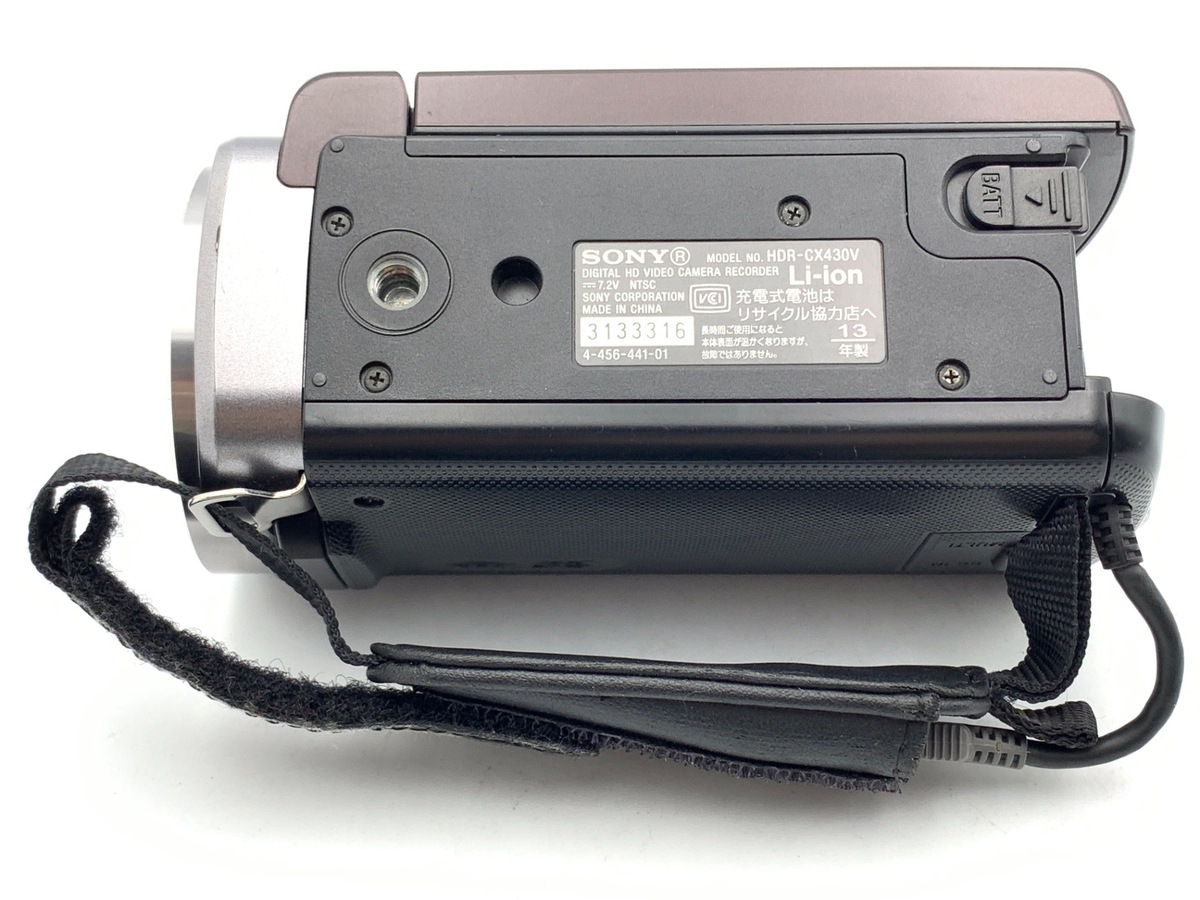 中古】ソニー HDR-CX430V ボルドーブラウン｜｜カメラのキタムラネット