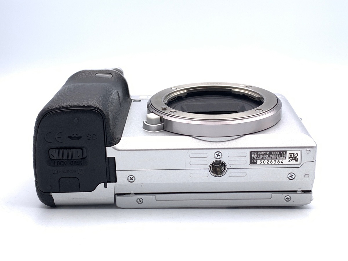 中古：A(美品)】ソニー α6400 ボディ シルバー [ILCE-6400 S