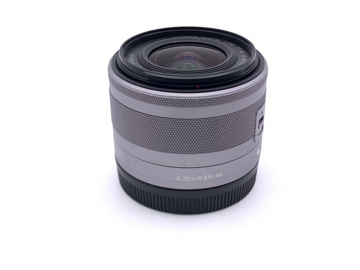 中古】キヤノン EF-M15-45mm F3.5-6.3 IS STM シルバー 在庫一覧