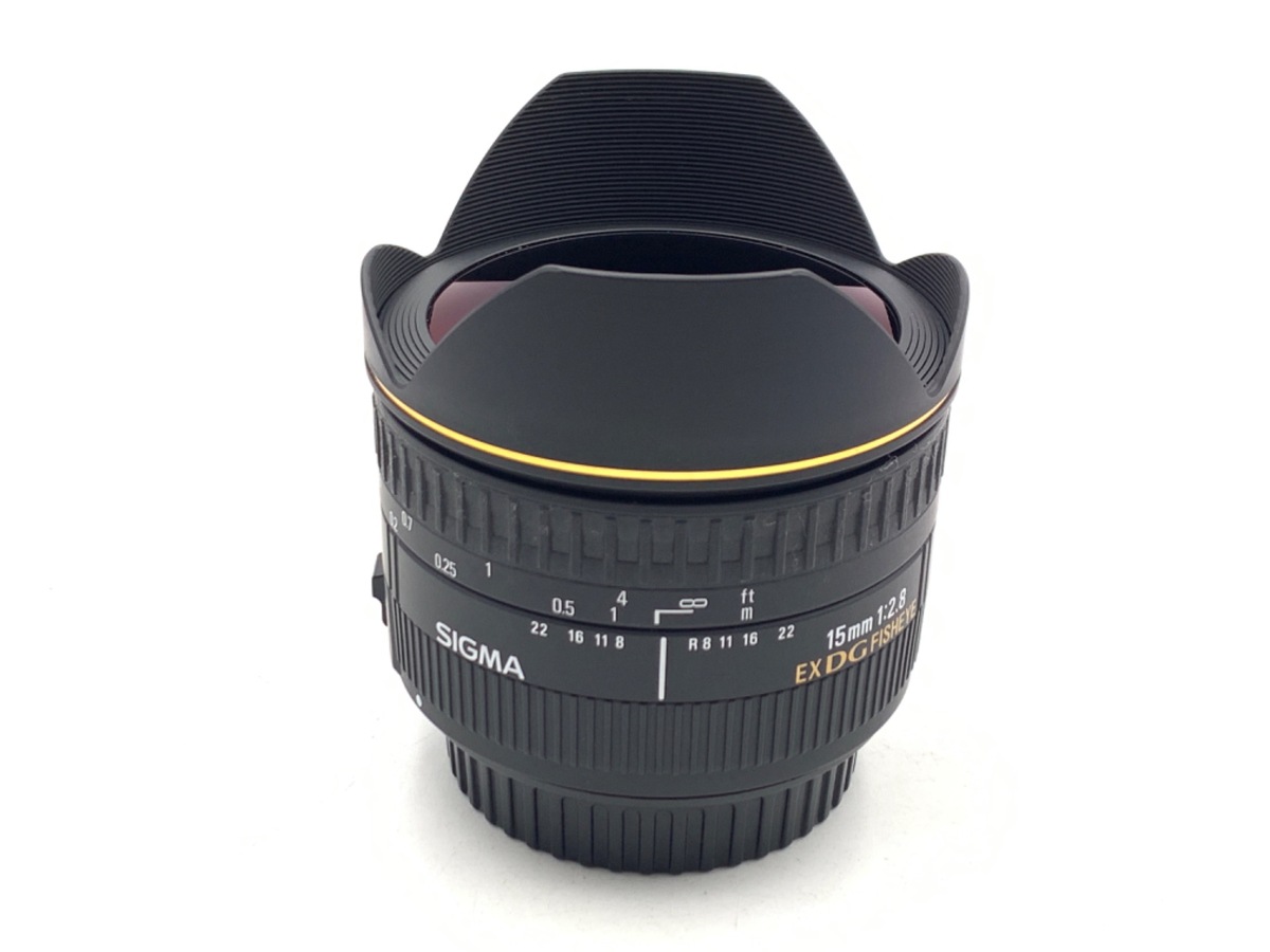 15mm F2.8 EX DG DIAGONAL FISHEYE (ｷﾔﾉﾝ AF) 中古価格比較 - 価格.com