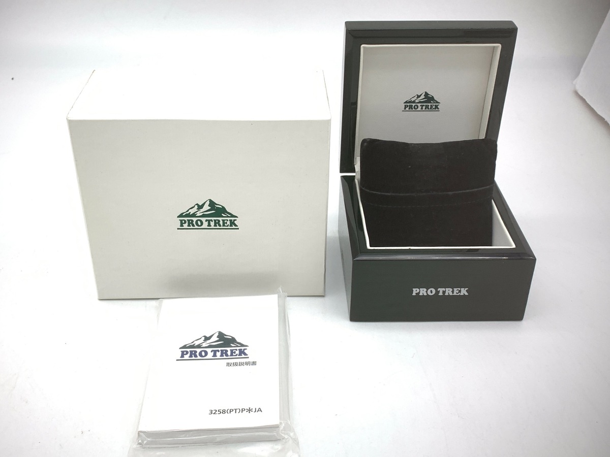 カシオ プロトレック マナスル ブラック PRX-7000T-7JF チタン