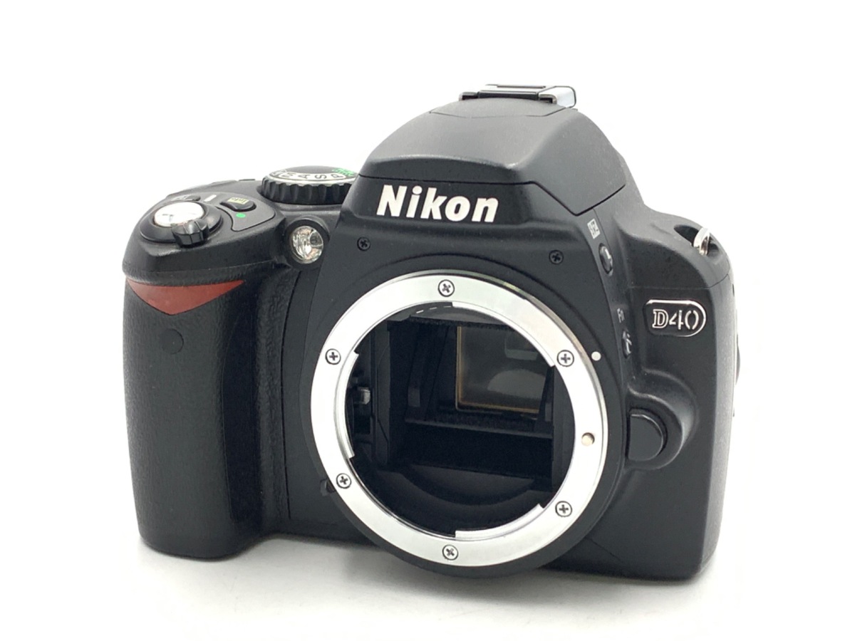 ★エントリーモデル/シャッター数5,489回 Nikon ニコン D40 ボディ 中古】ニコン D40 ブラックボディ 在庫一覧｜カメラのキタムラ