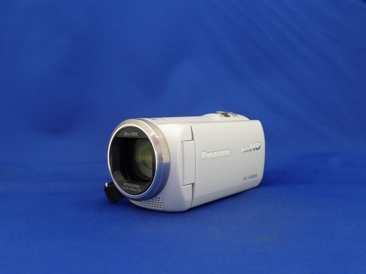 中古】 【良品】 パナソニック HC-V480MS-W ホワイト Panasonic