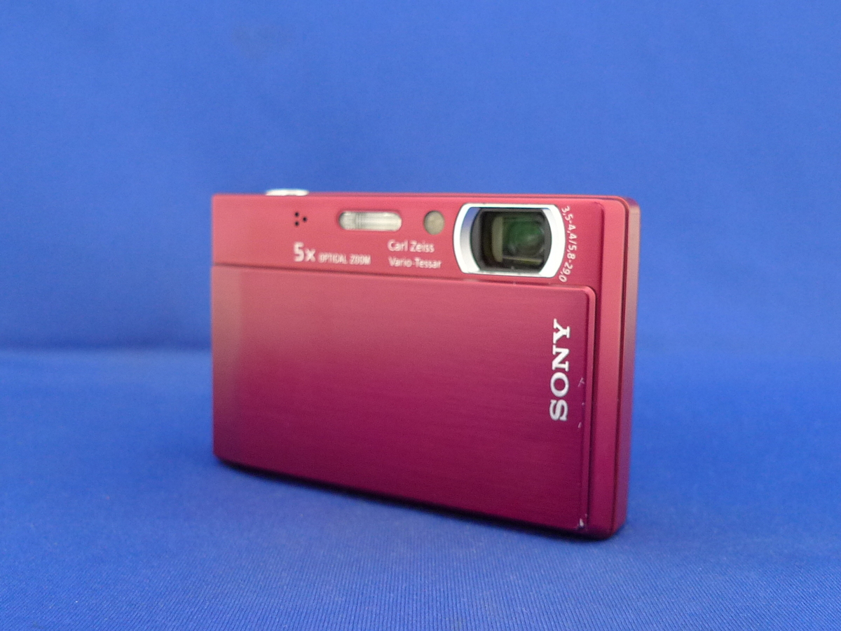 中古：B(並品)】ソニー（SONY）DSC-T100 レッド【810万画素 