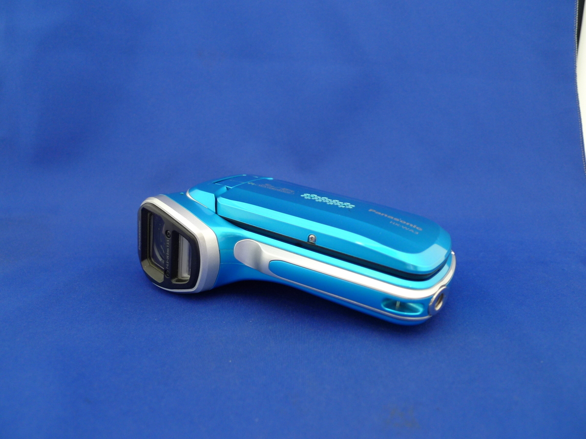 パナソニック デジタルムービーカメラ 防水仕様 ブルー HX-WA3-A