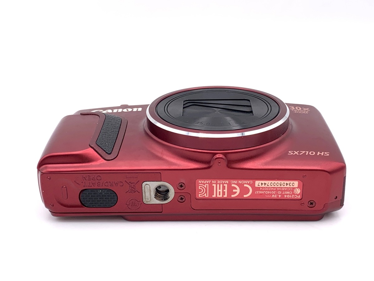 中古：B(並品)】キヤノン PowerShot SX710 HS レッド