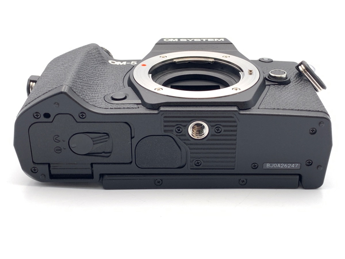 中古：A(美品)】OM SYSTEM OM-5 ボディ ブラック | 2449390052837