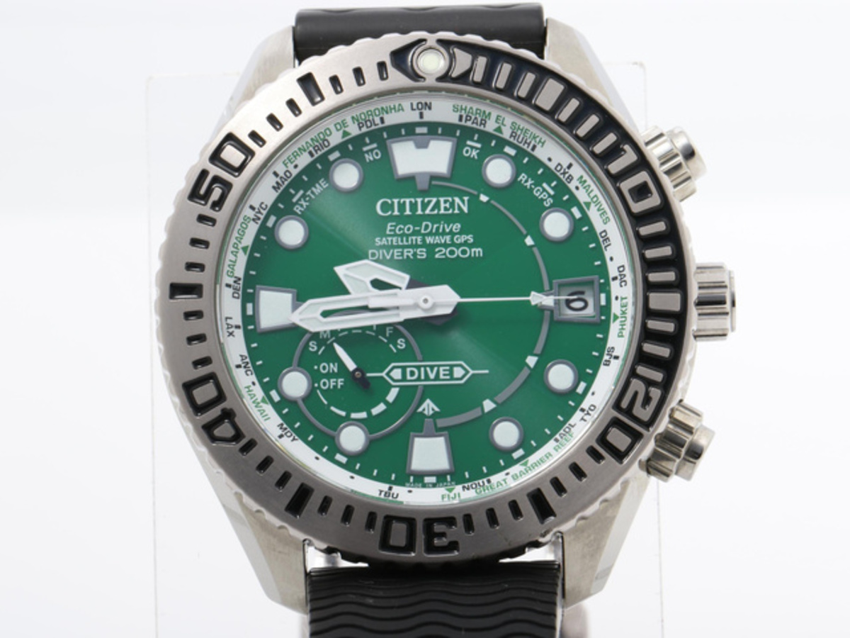 シチズン プロマスター マリーン グリーン CC5001-00W チタン