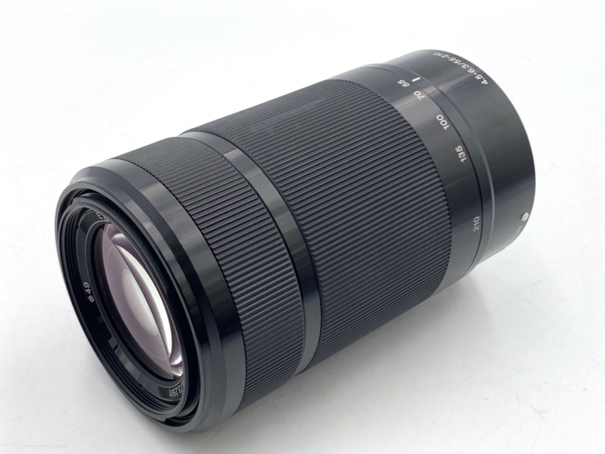 中古：B(並品)】ソニー E 55-210mm F4.5-6.3 OSS [SEL55210B] ブラック