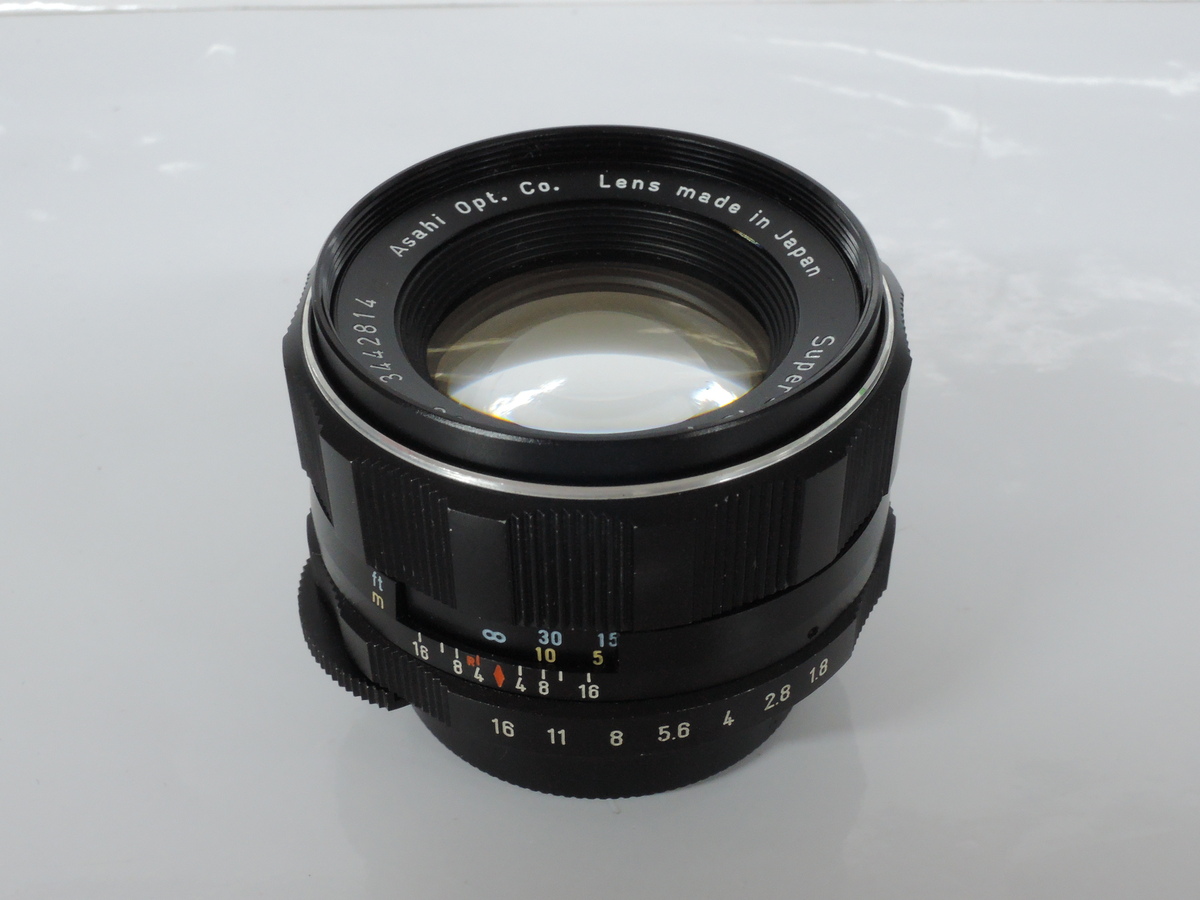 中古：AB(良品)】ペンタックス SUPER-TAKUMAR 55mm F1.8 | 2449390060566
