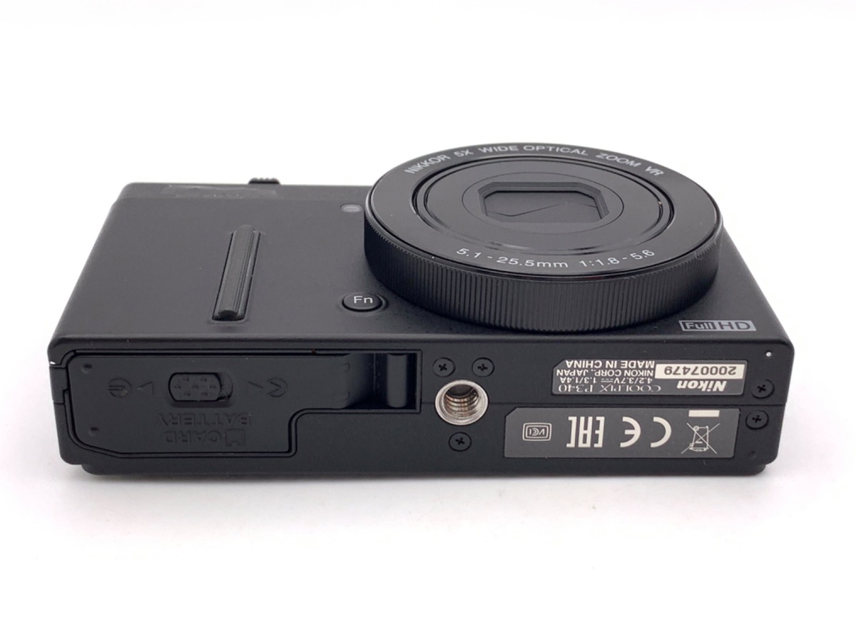 ニコン COOLPIX P340 BK ブラック コンデジ カメラ 中古 中古：B(並品)】ニコン COOLPIX P340 BK ブラック | 2449390060818