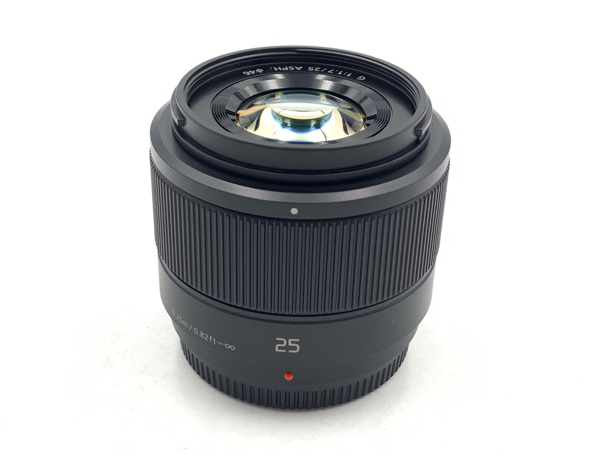 LUMIX G 25mm/F1.7 ASPH. H-H025-K [ブラック] 中古価格比較 - 価格.com