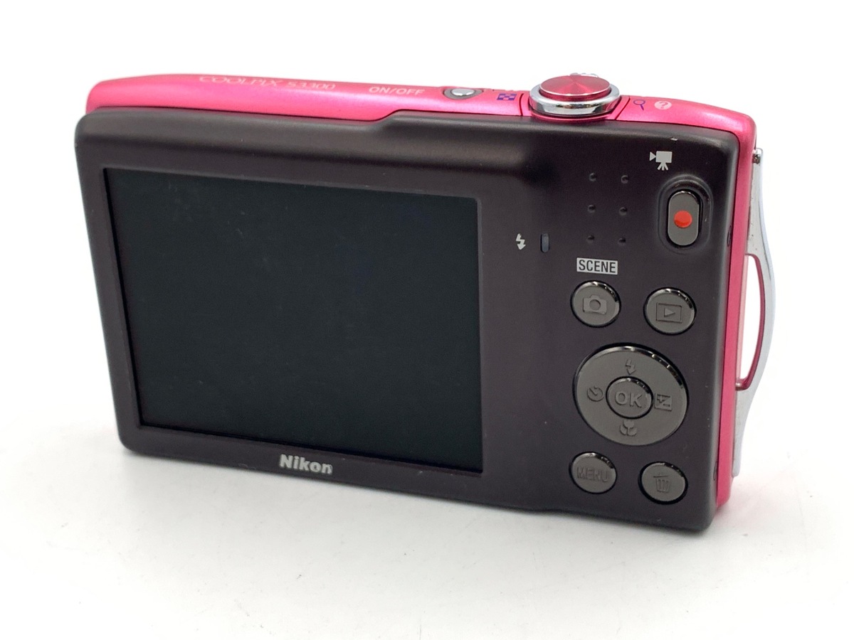 中古】ニコン COOLPIX S3300 ストロベリーピンク｜｜カメラのキタムラ 