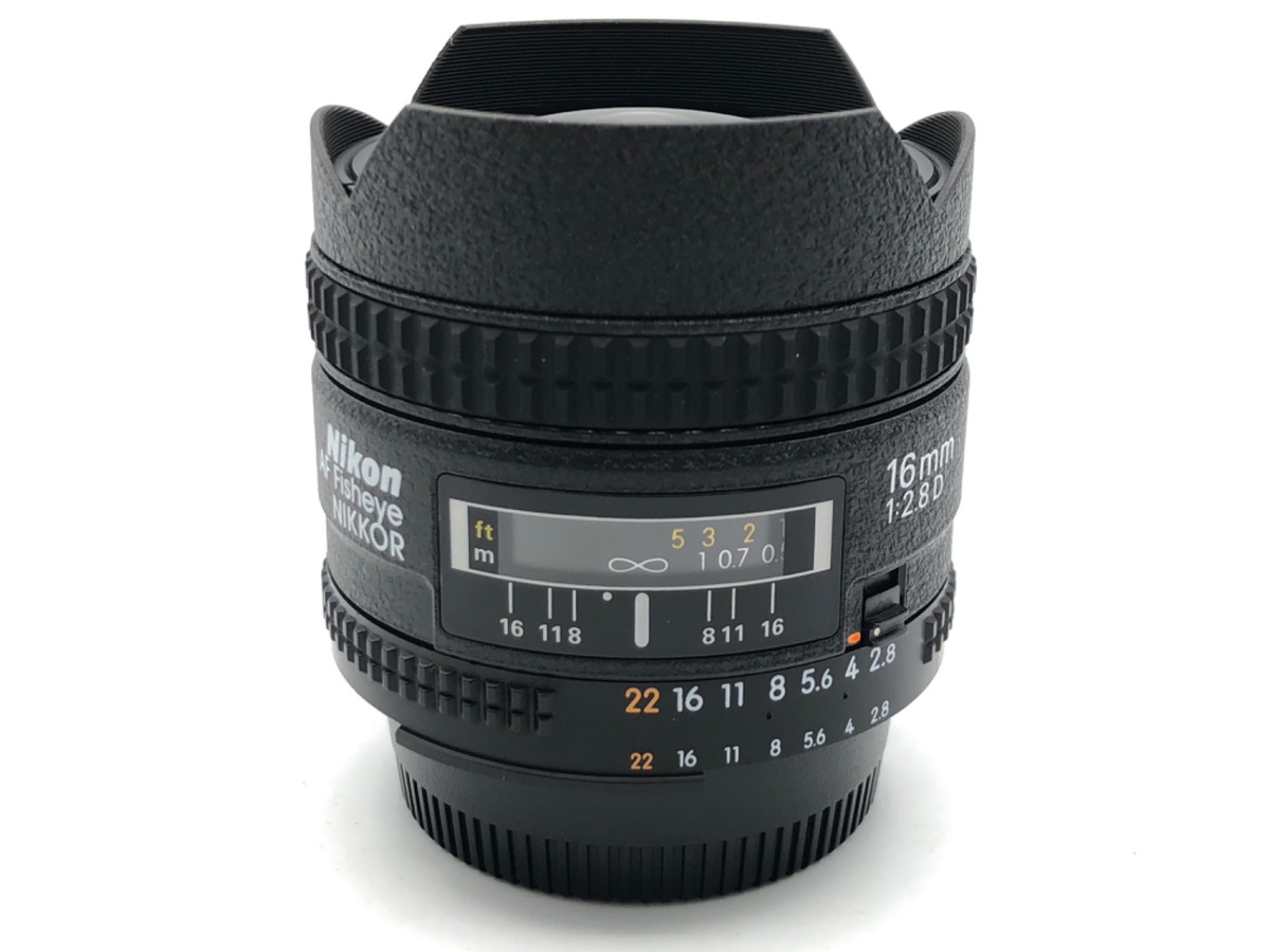 中古】ニコン Ai AF Fisheye-Nikkor 16mm F2.8D 在庫一覧｜カメラの