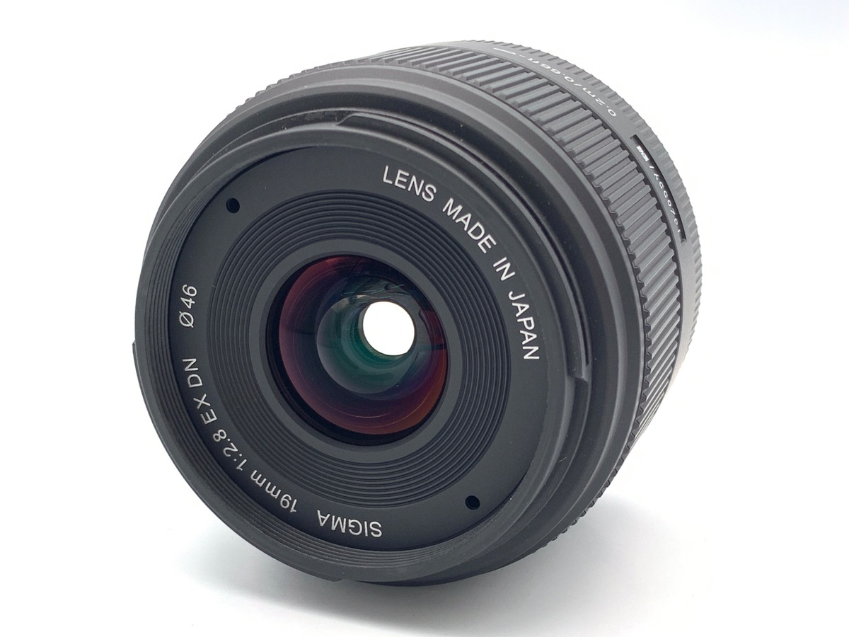 中古：AB(良品)】シグマ 19mm F2.8 EX DN ソニー Eマウント用