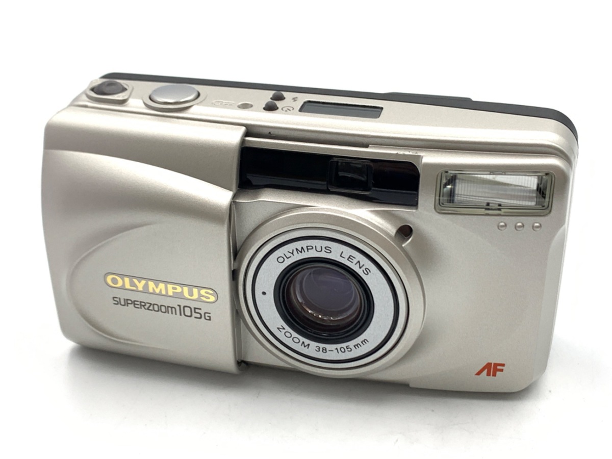 中古：B(並品)】オリンパス スーパーズーム 105 シャンパンゴールド