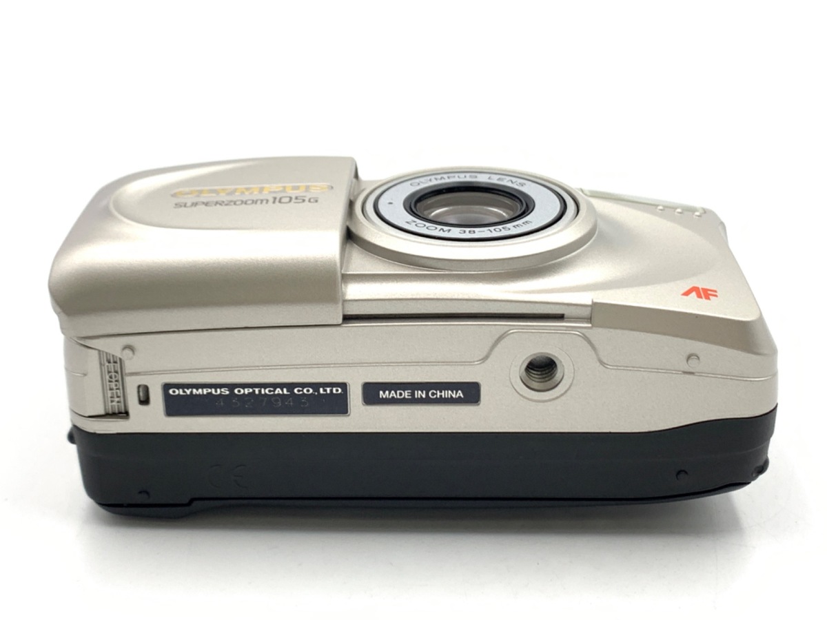 中古：B(並品)】オリンパス スーパーズーム 105 シャンパンゴールド