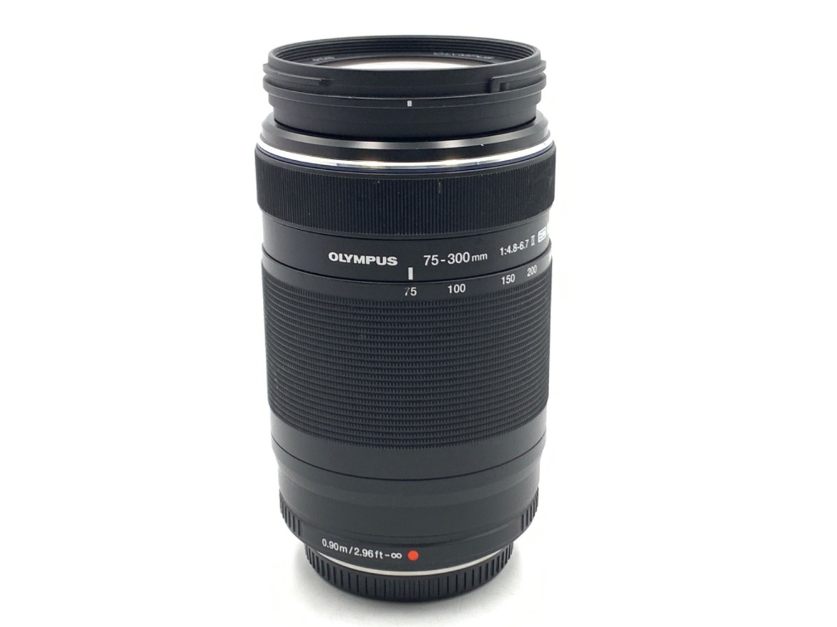 OLYMPUS - 【中古】(オリンパス) OLYMPUS M.ZUIKO DIGITAL ED75-300/4.8-6.7II ブラック M.ZUIKO DIGITAL ED 75-300mm F4.8-6.7 II [ブラック] 中古価格
