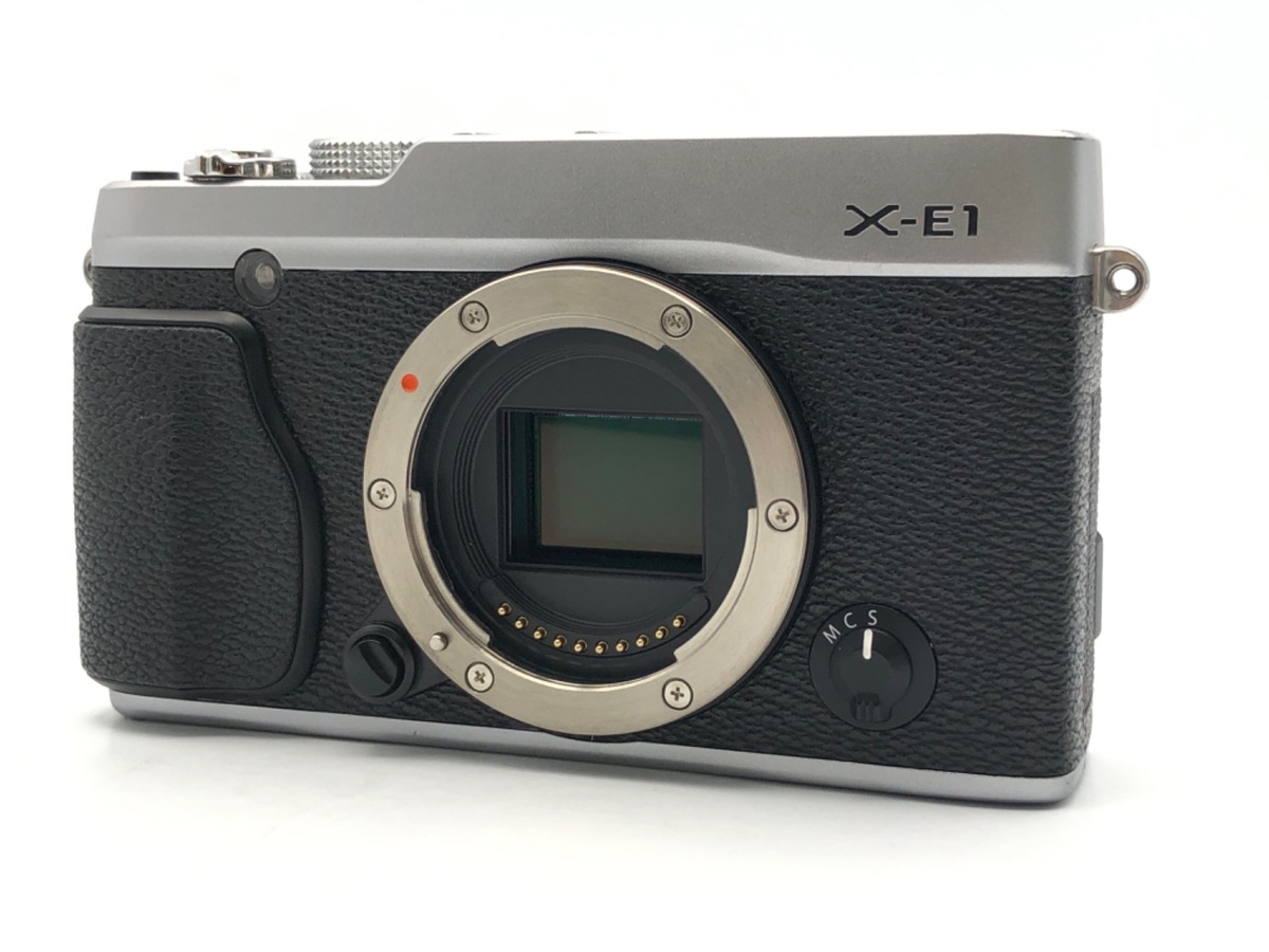中古：B(並品)】フジフイルム X-E1 ボディ シルバー | 2441810024325