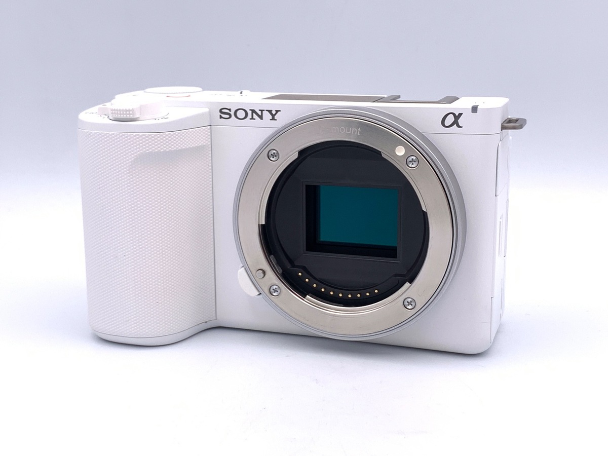 中古】ソニー VLOGCAM ZV-E10 II ボディ ホワイト [ZV-E10M2 W] 在庫