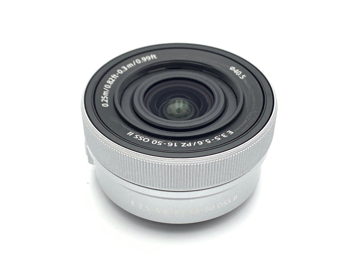 中古】ソニー E PZ 16-50mm F3.5-5.6 OSS II [SELP16502] シルバー