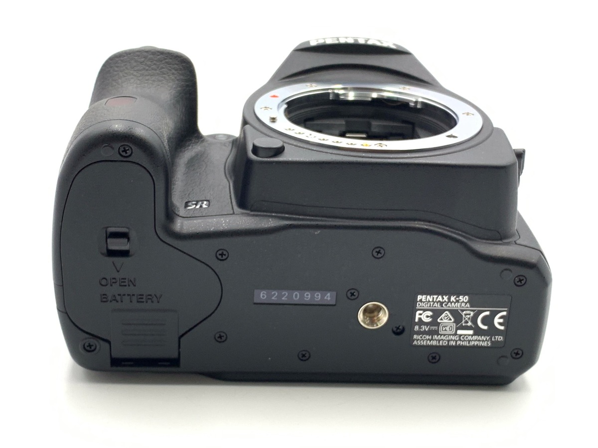 中古】ペンタックス K-50 ボディ ブラック｜｜カメラのキタムラネット