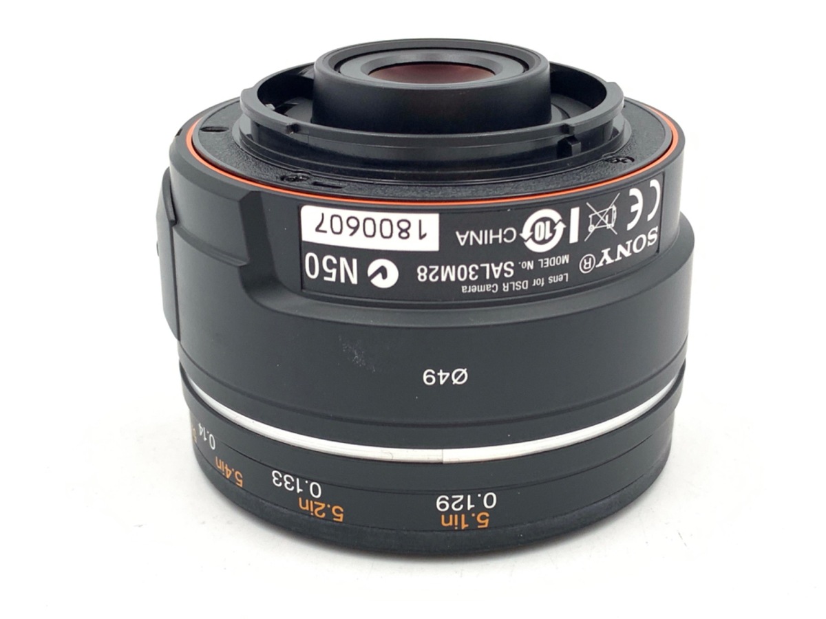 中古：B(並品)】ソニー DT 30mm F2.8 Macro SAM [SAL30M28